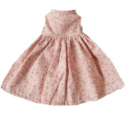 LARGE DOLL DRESS IN POSY HEART