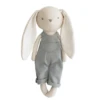OLIVER BUNNY - GREY 2 OLIVER BUNNY - GREY -Baby Haven Shop alimrose oliver bunny grey