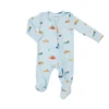 CATS AND DOGS AHOY 2 WAY ZIPPER FOOTIE -Baby Haven Shop angel dear cats and dogs ahoy 2 way zipper footie