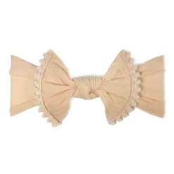 BABY BLING TRIMMED CLASSIC KNOT HEADBAND -Baby Haven Shop baby bling baby bling trimmed classic knot headban 8