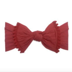 BABY BLING TRIMMED CLASSIC KNOT HEADBAND -Baby Haven Shop baby bling baby bling trimmed classic knot headban 9