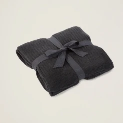 COZYCHIC LITE RIBBED THROW - CARBON