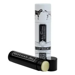 PURE GOAT MILK HAND CREAM AND LIP BALM SET -Baby Haven Shop beekman 1802 pure goat milk lip balm