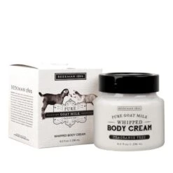 PURE GOAT MILK HAND CREAM AND LIP BALM SET -Baby Haven Shop beekman 1802 pure goat milk whipped body cream 1