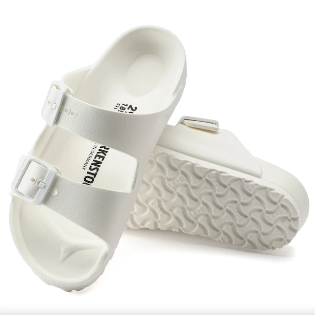 Birkenstock ARIZONA KIDS EVA IN WHITE 3 Birkenstock ARIZONA KIDS EVA IN WHITE