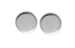 STERLING SILVER ROUND POST