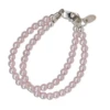 STERLING SILVER BRACELET WITH DOUBLE STRAND PINK PEARLS 1 STERLING SILVER BRACELET WITH DOUBLE STRAND PINK PEARLS -Baby Haven Shop cherished moments llc sterling silver bracelet wit
