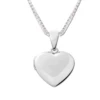 STERLING SILVER CHILDREN'S HEART NECKLACE -Baby Haven Shop cherished moments llc sterling silver childrens he