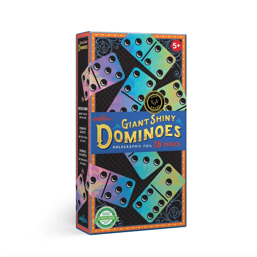 Eeboo SHINY GIANT DOMINOES 3 Eeboo SHINY GIANT DOMINOES