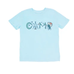 CAMP VINTAGE TEE IN CRYSTAL