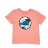 PARADISE ISLAND VINTAGE TEE IN PAPAYA -Baby Haven Shop feather 4 arrow paradise island vintage tee in pap