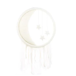 CRESCENT MOON AND STARS WALL HANGING