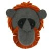 MINI ORANGUTAN WALL MOUNT HEAD -Baby Haven Shop fiona walker mini orangutan wall mount head
