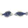 PAIR OF FISH WALL DECOR