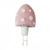 PINK MUSHROOM HOOK -Baby Haven Shop fiona walker pink mushroom hook 1