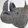 RHINO HEAD WALL MOUNT -Baby Haven Shop fiona walker rhino head wall mount