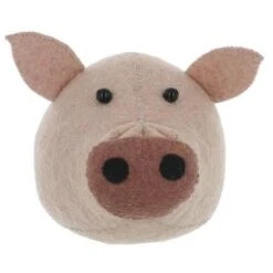 SMALL PIG HEAD WALL MOUNT