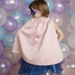 Great Pretenders SUPER-DUPER TUTU/CAPE/MASK, PINK & NAVY, 4-6 -Baby Haven Shop great pretenders super duper tutu cape mask pink n 1