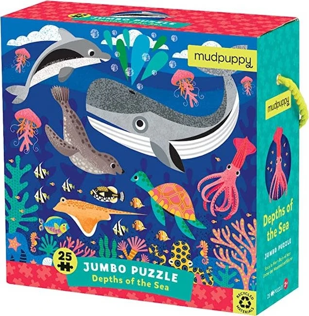 DEPTHS OF THE SEA JUMBO PUZZLE 3 DEPTHS OF THE SEA JUMBO PUZZLE