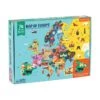 MAP OF EUROPE 70 PIECE PUZZLE 2 MAP OF EUROPE 70 PIECE PUZZLE -Baby Haven Shop hachette mudpuppy map of europe 70 piece puzzle