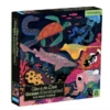OCEAN ILLUMINATED 500 PIECE GLOW IN THE DARK PUZZLE -Baby Haven Shop hachette mudpuppy ocean illuminated 500 piece glow