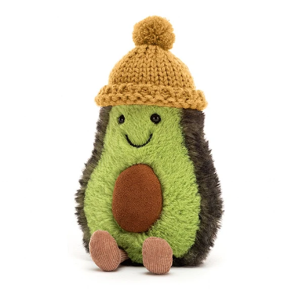 JELLYCAT AMUSEABLE COZI AVOCADO MUSTARD 3 JELLYCAT AMUSEABLE COZI AVOCADO MUSTARD