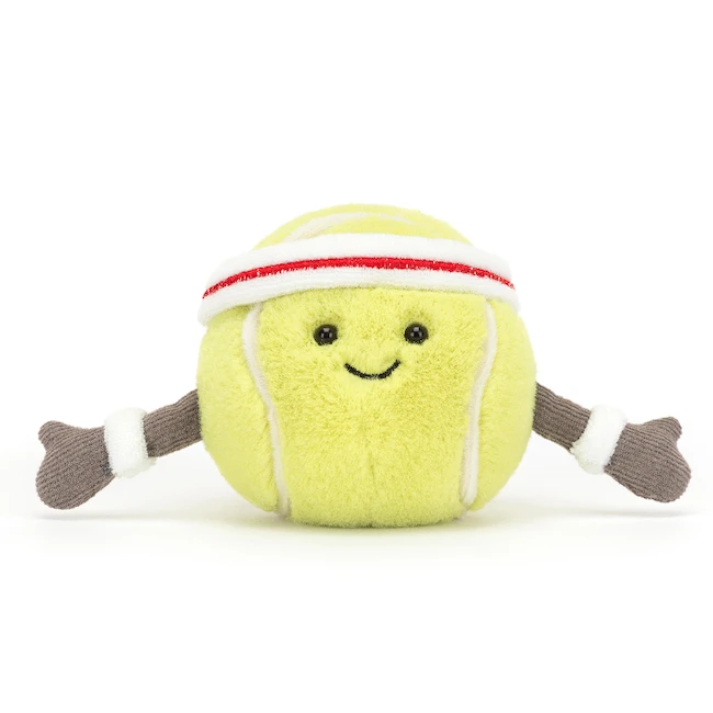 JELLYCAT AMUSEABLE SPORTS TENNIS BALL 4 JELLYCAT AMUSEABLE SPORTS TENNIS BALL - Image 2
