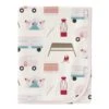 PRINT SWADDLING BLANKET IN NATURAL CAMPING -Baby Haven Shop kickee pants print swaddling blanket in natural ca