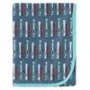 PRINT SWADDLING BLANKET IN TWILIGHT SKIS -Baby Haven Shop kickee pants print swaddling blanket in twilight s