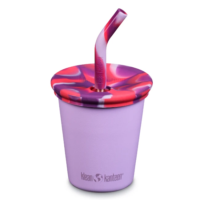 Klean Kanteen KIDS CUP 10oz WITH KIDS STRAW IN CROCUS PETAL 3 Klean Kanteen KIDS CUP 10oz WITH KIDS STRAW IN CROCUS PETAL