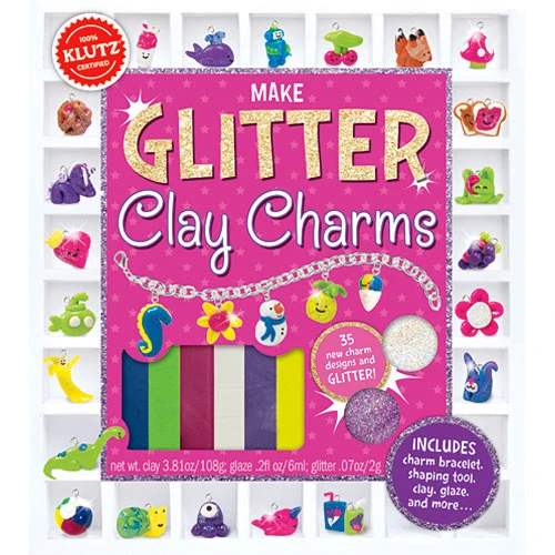MAKE GLITTER CLAY CHARMS 3 MAKE GLITTER CLAY CHARMS