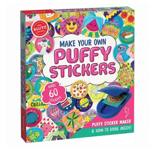 MAKE YOUR OWN PUFFY STICKERS 3 MAKE YOUR OWN PUFFY STICKERS