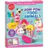 MINI POM-POM FOOD ANIMALS -Baby Haven Shop klutz mini pom pom food animals