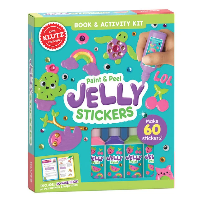 PAINT & PEEL JELLY STICKERS 3 PAINT & PEEL JELLY STICKERS