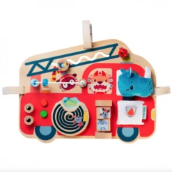 Lilliputiens FIRE ENGINE ACTIVITIES PANEL