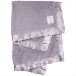 LITTLE GIRAFFE CHENILLE LAVENDER BABY BLANKET