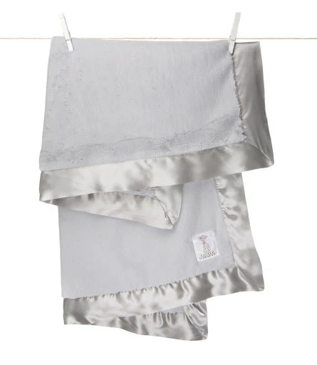 LITTLE GIRAFFE LUXE SILVER BABY BLANKET 3 LITTLE GIRAFFE LUXE SILVER BABY BLANKET