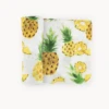Little Unicorn FRESH PINEAPPLE COTTON MUSLIN SWADDLE SINGLE -Baby Haven Shop little unicorn fresh pineapple cotton muslin swadd
