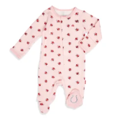 LUCKY CHARM ORGANIC COTTON MAGNETIC FOOTIE
