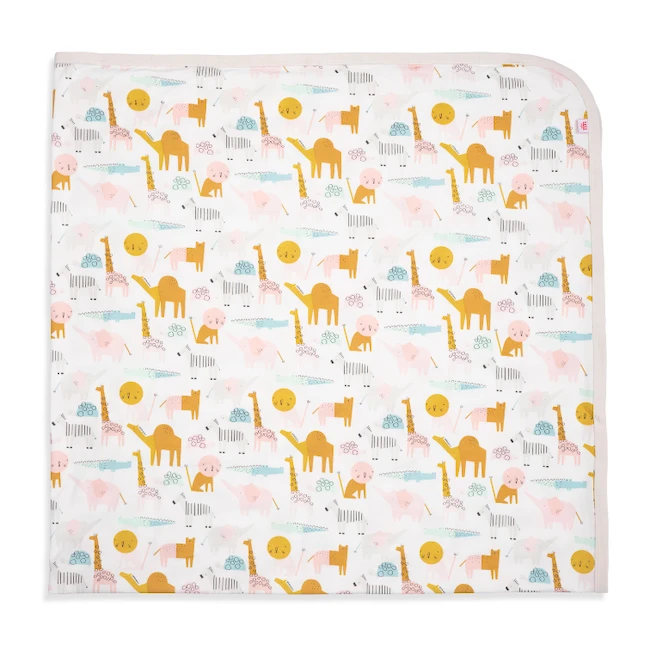 THE FAST AND FURIEST PINK MODAL SWADDLE BLANKET 3 THE FAST AND FURIEST PINK MODAL SWADDLE BLANKET