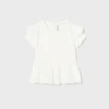 EYELET EMBROIDERY T-SHIRT SUSTAINABLE COTTON