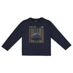 SCREEN PRINTED LONG SLEEVE SHIRT