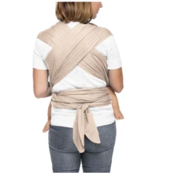 MOBY EVOLUTION WRAP-ALMOND -Baby Haven Shop moby moby evolution wrap almond 3