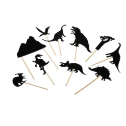Moulin Roty DINOSAUR SHADOW PUPPETS SET