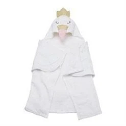 SWAN HOODED TOWEL