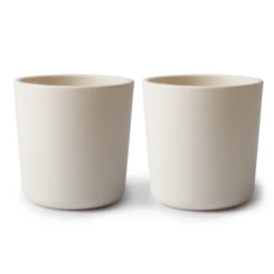 Mushie DINNERWARE CUP SET OF 2 - IVORY