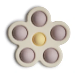Mushie FLOWER PRESS TOY -Baby Haven Shop mushie flower press toy 2