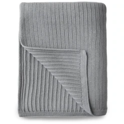 Mushie KNITTED RIBBED BABY BLANKET -Baby Haven Shop mushie knitted ribbed baby blanket 2