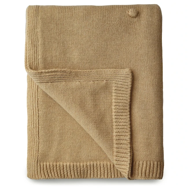 Mushie KNITTED TEXTURED DOTS BABY BLANKET 3 Mushie KNITTED TEXTURED DOTS BABY BLANKET