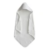 Mushie ORGANIC COTTON BABY HOODED TOWEL -Baby Haven Shop mushie organic cotton baby hooded towel